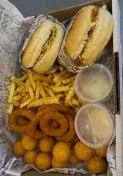 Imagem do Combo na Caixa no cardápio oficial do Lu Lanches
